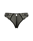 Selena Brazillian Brief Noir TKD Lingerie Panache Fashion CB1