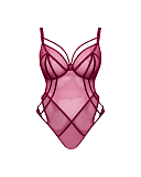Senses Plunge Body Cherry TKD Lingerie Scantilly Fashion CF1