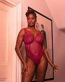 Senses Plunge Body Cherry TKD Lingerie Scantilly Fashion L1