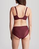 Serene Full Cup Bra And Deep Brief Dark Cherry TKD Lingerie Panache Fashion B1