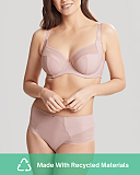 Serene Full Cup Bra And Deep Brief Vintage TKD Lingerie Panache Fashion F1 R
