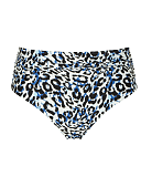 Serengeti Midi Gather Pant Blue Animal TKD Lingerie Panache Swim Fashion CF1
