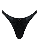 Serpent Thong Black TKD Lingerie Scantilly Fashion CF1