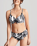 Seychelles Balconnet Bikini And Midi Tie Pant Monochrome Print TKD Lingerie Panache F1