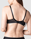 Show Off Non Wired Nursing Bra Jet Black Hotmilk TKD Lingerie Core B1