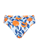 Sicily Ella Midi Gather Brief Sicily Print TKD Lingerie Panache Swim Fashion CF1