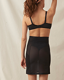 Silouhette Minimizer Bra And Shaping Skirt Black TKD Lingerie Maison Lejaby B1