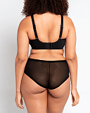 Smoothie T Shirt Plunge Bra Black TKD Lingerie Curvy Kate Core Lingerie B1