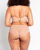 Smoothie T Shirt Plunge Bra Latte TKD Lingerie Curvy Kate Core Lingerie B1