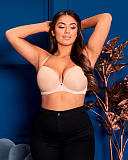 Smoothie T Shirt Plunge Bra Latte TKD Lingerie Curvy Kate Core Lingerie L1