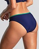 Sofia Brazilian Brief Ric Rac Navy TKD Lingerie Panache Swim Fashion B1