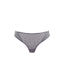 Sofia Dare Brazilian Brief Frost Grey TKD Lingerie Fashion Cleo CF1