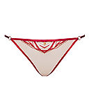 Submision Brief Latte Red TKD Lingerie Scantilly Fashion CF1