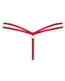 Submision Thong Latte Red TKD Lingerie Scantilly Fashion CB1
