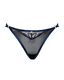 Submission Thong Black Blue TKD Lingerie Scantilly Fashion CF1
