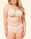 Sugar Candy Basic Bralette Bra And Brief Beige