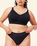Sugar Candy Basic Bralette Bra And Brief Black
