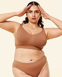 Sugar Candy Basic Bralette Bra And Brief Clay