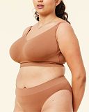 Sugar Candy Basic Bralette Bra And Brief Clay