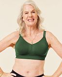 Sugar Candy Basic Bralette Bra Forrest Green