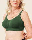 Sugar Candy Basic Bralette Bra Forrest Green