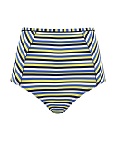Summer High Waist Pant Blue Yellow TKD Lingerie Panache Swim Fashion CF1