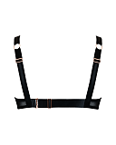 Superheroine Balcony Bra Black TKD Lingerie Scantilly Fashion CB1