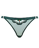 Surrender Brief Emerald TKD Lingerie Scantily Luxury CF1