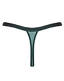 Surrender Thong Emerald TKD Lingerie Scantily Luxury CB1