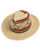 Suzi Crochet Fedora Hat TKD Lingerie Bask And Drift CF1