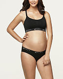 TKD Lingerie Cake Maternity Black Cotton Candy Nursing Soft Cup Bra F1