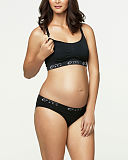 TKD Lingerie Cake Maternity Black Cotton Candy Nursing Soft Cup Bra F2