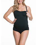TKD Lingerie Cake Maternity Cinder Toffee Shaping Nursing Tank Top Black F1