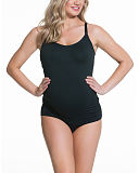 TKD Lingerie Cake Maternity Cinder Toffee Shaping Nursing Tank Top Black F2
