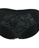 TKD Lingerie Core Cake Maternity Waffles Brief Black F.jpg