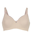 TKD Lingerie Cake Maternity Croissant Spacer Flexible Wire Bra Beige F