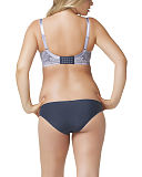 TKD Lingerie Cake Maternity Lavender Sorbet Soft Full Cup Nursing Slate Brief B