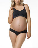 TKD Lingerie Cake Maternity Rock Candy Seamless Bra Black F1