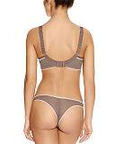 TKD Lingerie Core Freya Deco Vibe Moulded Plunge Mocha Brazilian B