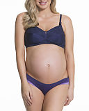 TKD Lingerie Core Maternity Tea Non Wired Bra Navy F