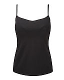 TKD Lingerie Core Panache Cami Top Cotton Lycra Camisole Black