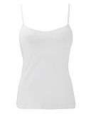 TKD Lingerie Core Panache Cami Top Cotton Lycra Camisole White