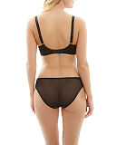 TKD Lingerie Core Panache Clara Full Cup Bra Charcoal Black Brief B