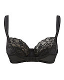 TKD Lingerie Core Panache Envy Balconnet Bra Black B