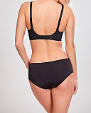 TKD Lingerie Core Panache Porcelain Elan Moulded Non Padded Tshirt Black Short B