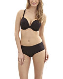 TKD Lingerie Core Panache Porcelain Elan Moulded Plunge Racerback Black Short F