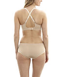 TKD Lingerie Core Panache Porcelain Elan Moulded Plunge Racerback Nude Short B