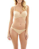 TKD Lingerie Core Panache Porcelain Moulded T Shirt Bra Nude Thong F