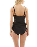 TKD Lingerie Core Panache Swim Anya Balconnet Tankini Black Classic Pant B
