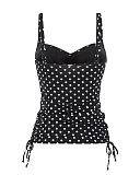 TKD Lingerie Core Panache Swim Anya Spot Balconnet Tankini Black White B